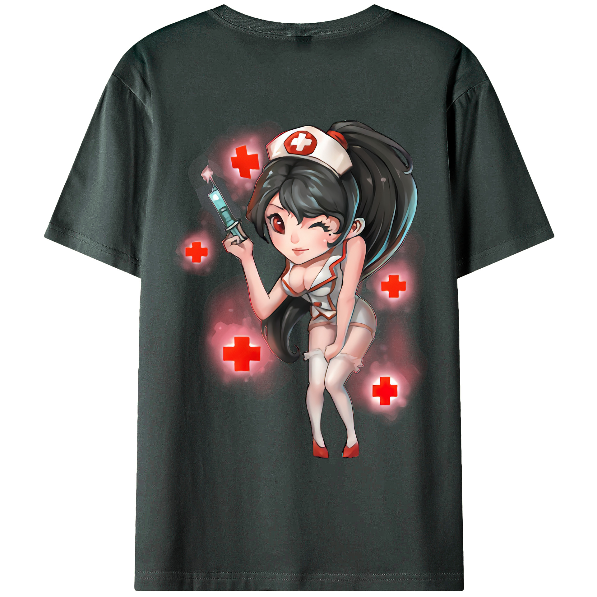 （画像用） リーグ・オブ・レジェンド League of Legends LOL 綿100％ メンズ半袖Tシャツ（バックプリント） 通気性